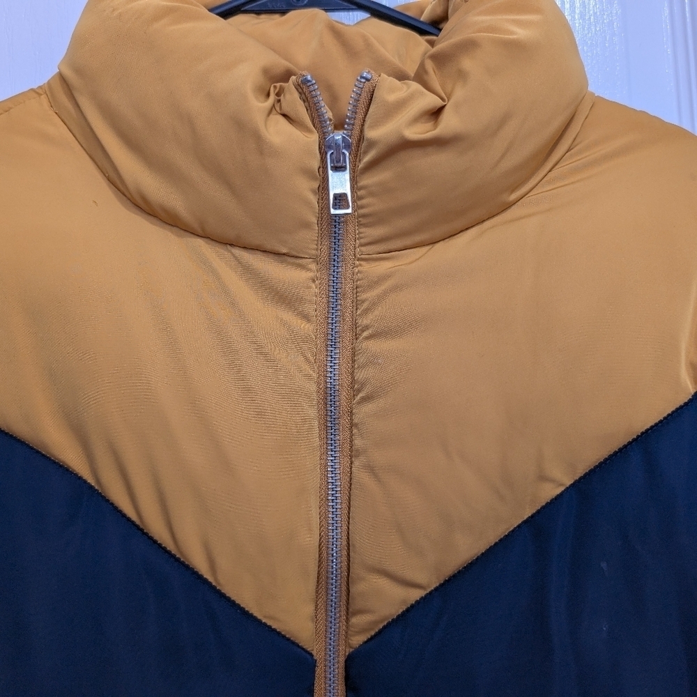 Love Tree Chevron Colorblock Puffer Jacket - Picture 8 of 14